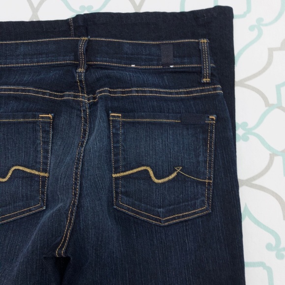 7 For All Mankind Denim - 💙👖AWESOME! 7FAM MID BOOT👖💙28 5/6 31.75” EEUC!